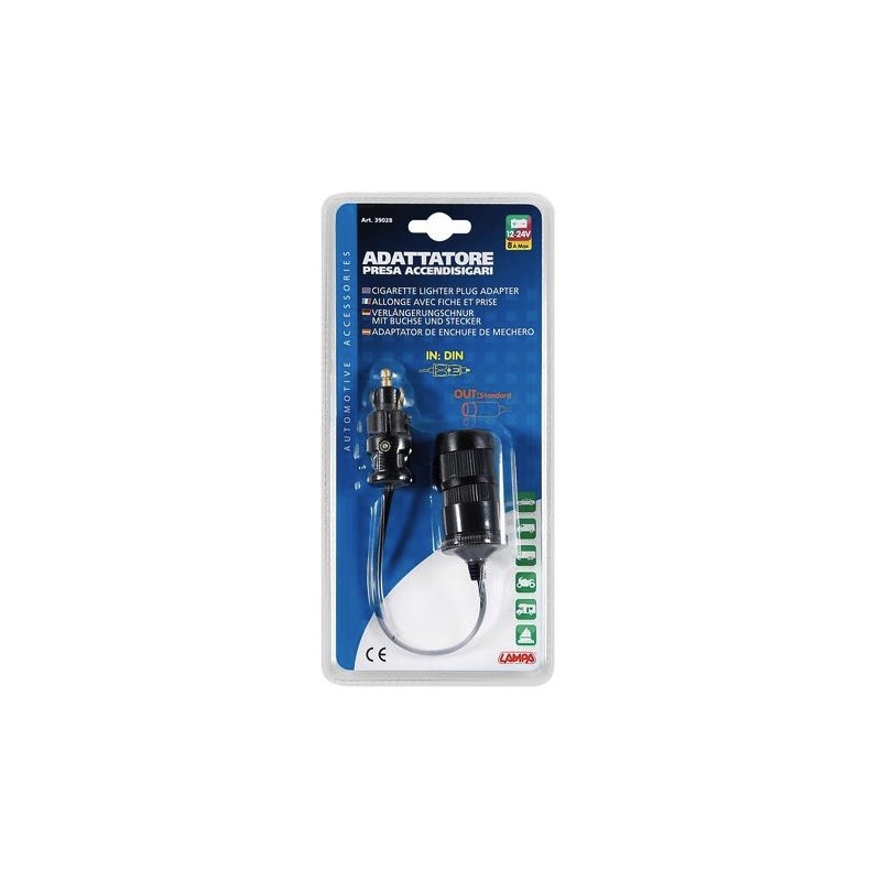 Adaptateur allume cigare prise double - Men Fire Boutique Sapeurs Pompiers