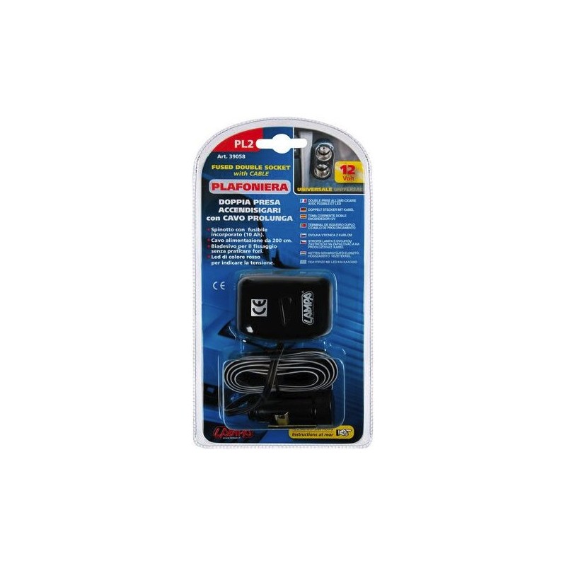 Chargeur double allume cigare 12/24 Volt, 39.90 CHF