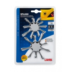 DECORATION ADHESIVE SPLASH CHROME - Décoration camion