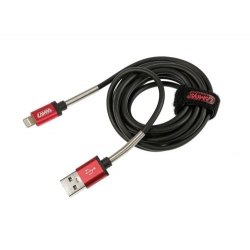 Câble universel, USB compatible Apple 8 pin / Micro USB - 200 cm - Noir - Accueil