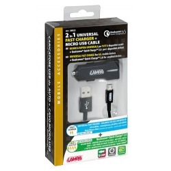 KIT 2 EN 1 MICRO USB 12/24 V - Téléphonie