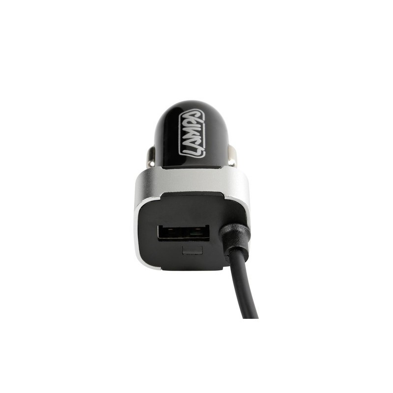 CHARGEUR MICRO USB + PORT USB SUPPLEMENTAIRE, 12/24 V, 2400 mA - Accueil