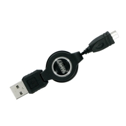 CABLE DE CHARGE MINI USB RETRACTABLE 80 CM - Téléphonie