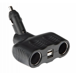 DOUBLE PRISE DUO 4 12/24V USB - Accessoires électriques