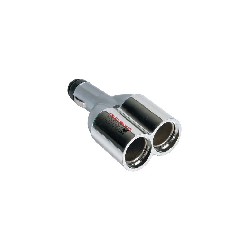 DOUBLE PRISE ALLUME CIGARE 12/24V 10A MAX - Accueil