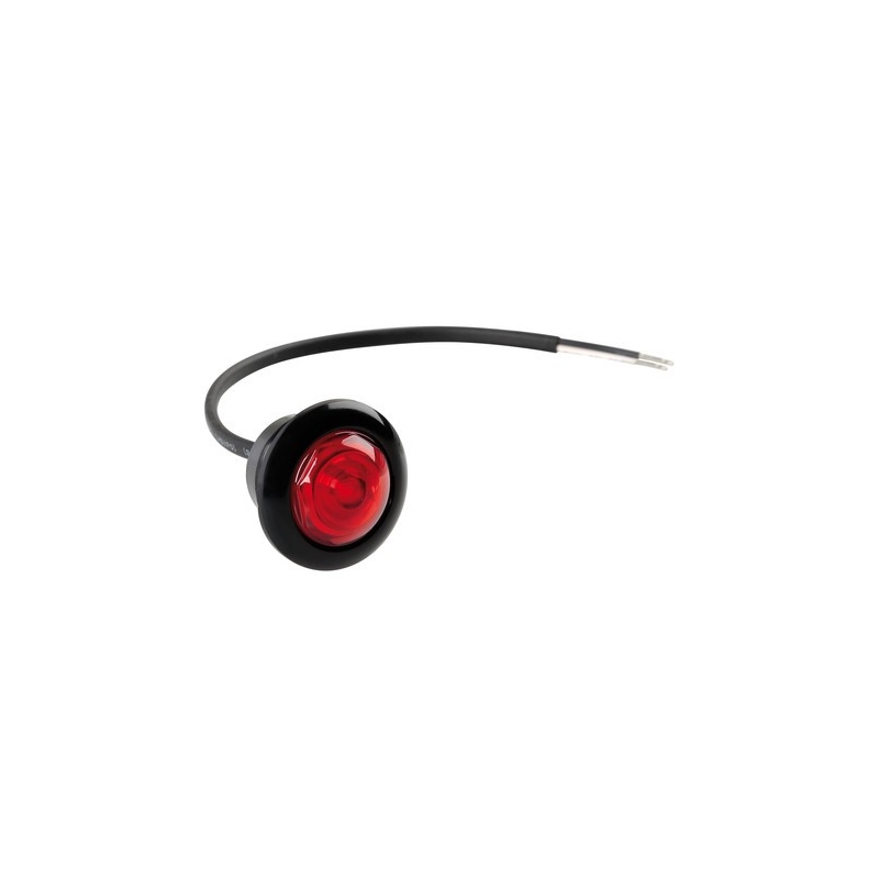 FEU A LED ENCASTRABLE ROUGE 12/24V - Feux