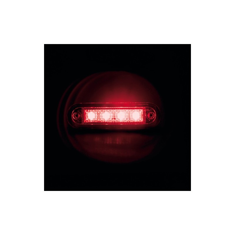 FEU 12/24V PREMIUM FLUSH LED ROUGE - Accueil