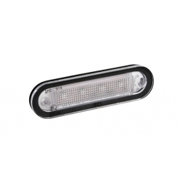 FEU 12/24V PREMIUM FLUSH LED AMBRE - Feux