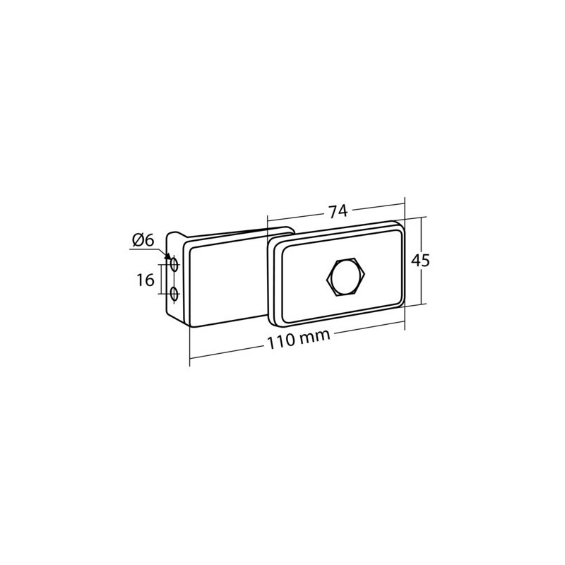 FEU DE GABARIT BLANC AVEC CATADIOPT - Accueil