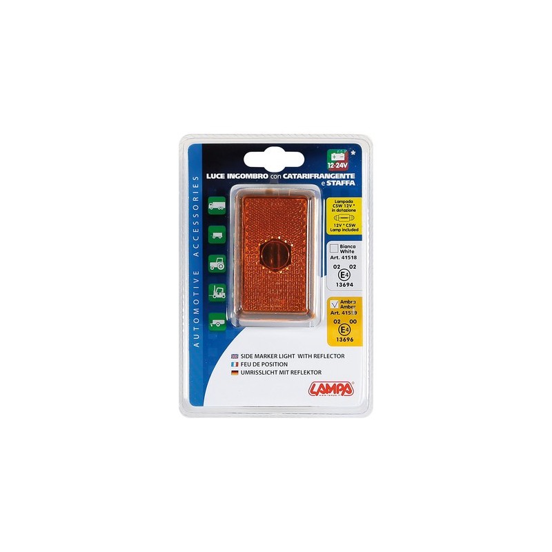 FEU DE GABARIT AMBRE AVEC CATADIOPT - Accueil