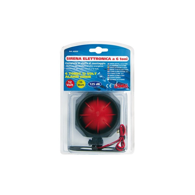 Sirène électronique 12V - Accueil