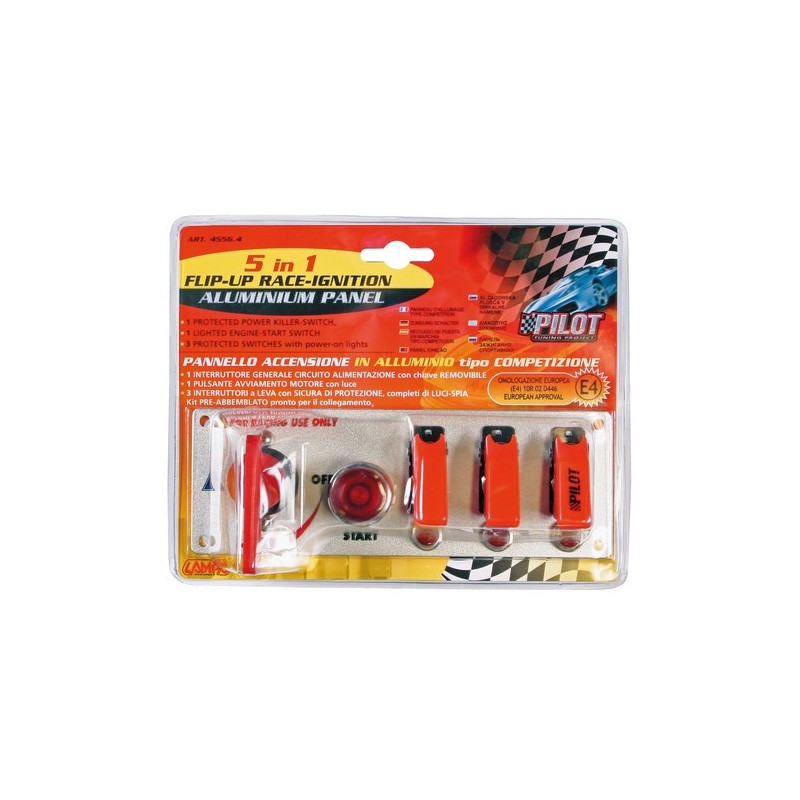 BOUTON D'ALLUMAGE TYPE COMPETITION PANNEAU - Accueil