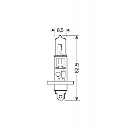 AMPOULE IODE H1 12V 55W P14 5S - Ampoules