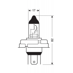 AMPOULE 12V 60/55W H5 - Ampoules