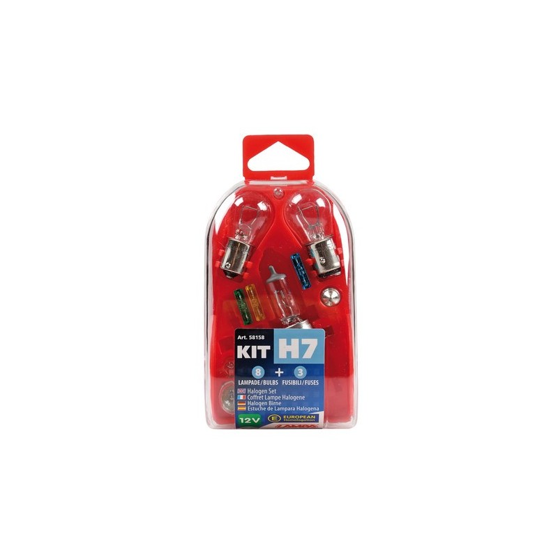 COFFRET H7 8 AMPOULES/3 FUSIBLES - Accueil