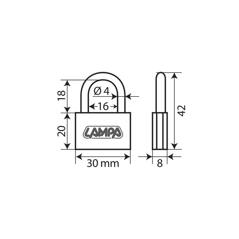 CADENAS LAITON 30MM - Accueil