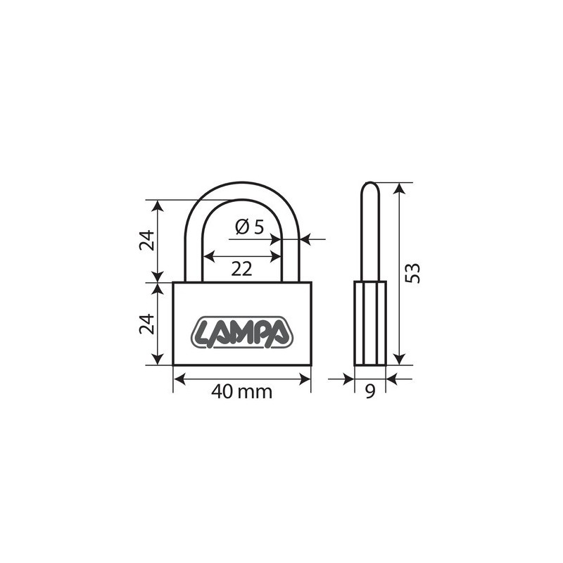 CADENAS LAITON 40MM - Accueil