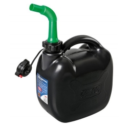 Jerricane bidon carburant avec bec verseur - 5 L - Outillage