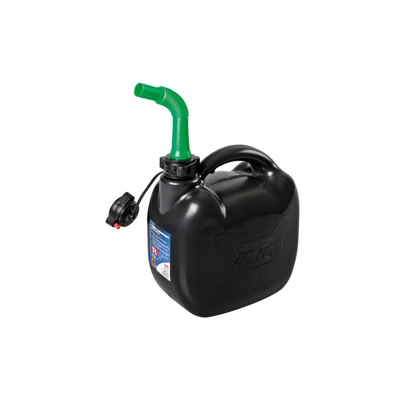 Jerricane bidon carburant avec bec verseur - 5 L - Accueil