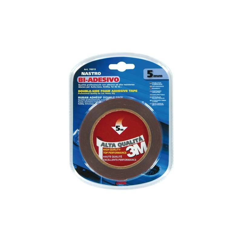 RUBAN ADHESIF DOUBLE FACE 5MM x 5M - Accueil