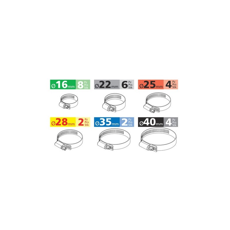 KIT COLLIER X 26PCES - Accueil