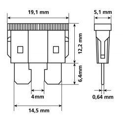 CARTE FUSIBLES ENFICHABLES ASSORTIS - Accessoires électriques