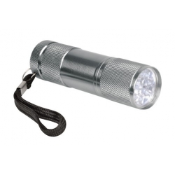 Torche aluminium 9 leds 1200 Mcd - Accueil