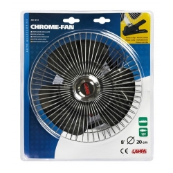 VENTILATEUR CHROME 12V - Ventilateurs