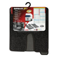 TAPIS CAMION MOQUETTE HIWAY GRANDE CABINE - Tapis camions