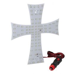 CROIX A LED 24V BLANCHE - Décoration camion