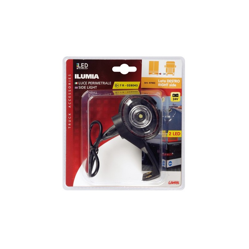 FEU DE GABARIT 24V LAT DROITE - Accueil