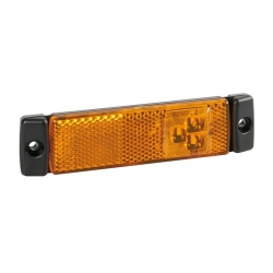 FEU AMBRE 3 LEDS 24V - Feux