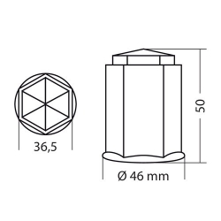 COUVRE BOULON ABS X10 33MM - Accueil