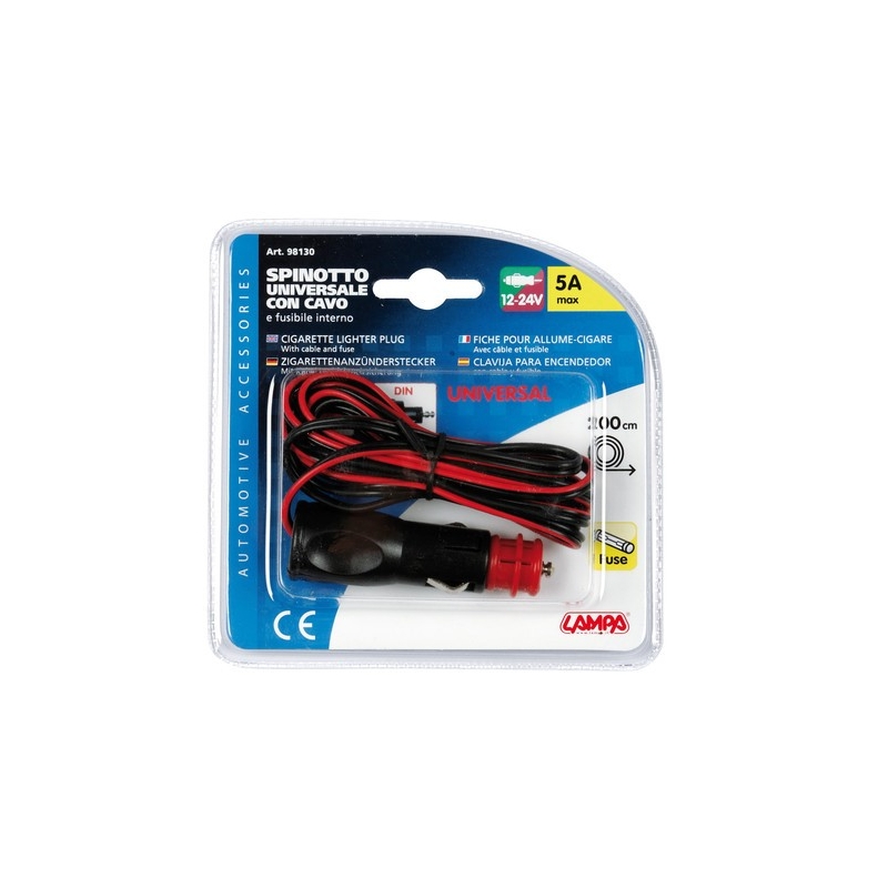 ALLUME CIGARE 12/24V 200CM - Accueil