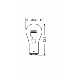 Ampoule R2 24V poids lourds - Équipement caravaning