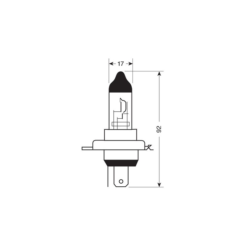 AMPOULES X2 24V H4 BLEU - Accueil