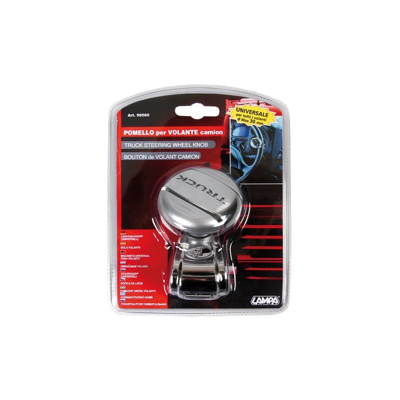 Pommeau de volant camion - Chrome style - Accueil