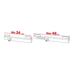 cadenas bloque-porte arrière en acier chromé, ZANNA 2 - Outillage