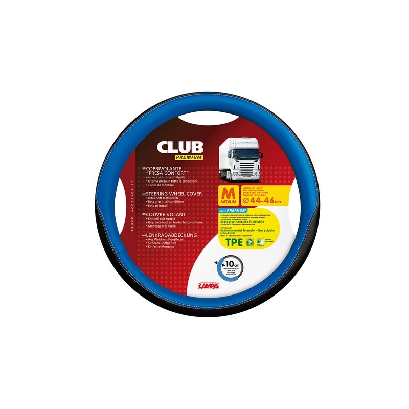 COUVRE VOLANT CLUB 44/46 BLEU - Couvres volants