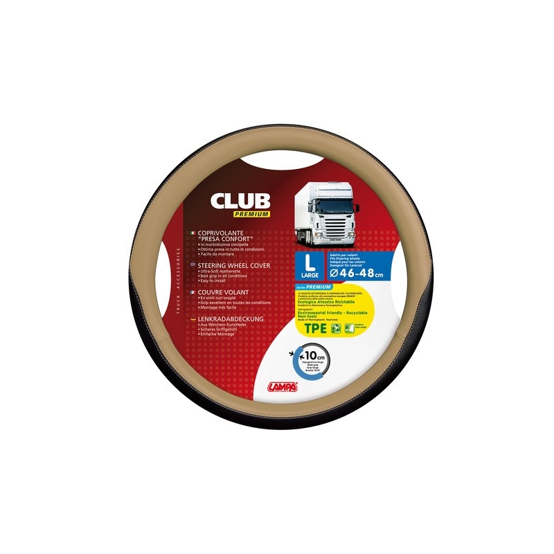 COUVRE VOLANT CLUB 46/48 BEIGE - Accueil COUVRE VOLANT CLUB 46/48 BEIGE - Accueil