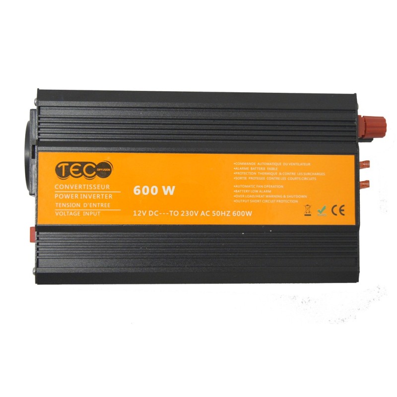CONVERTISSEUR DE TENSION 12V 600W - Accueil