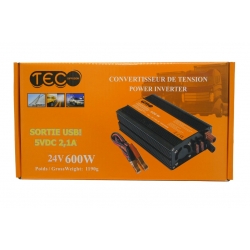 CONVERTISSEUR DE TENSION 24V 600W - Convertisseurs de tension