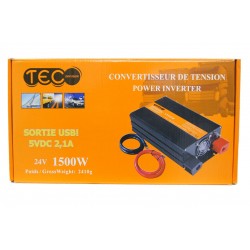 CONVERTISSEUR DE TENSION 24V 1500W - Accueil