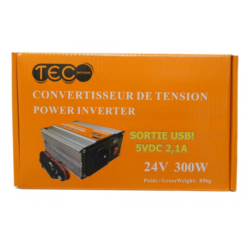 CONVERTISSEUR 300W 24V - Convertisseurs de tension