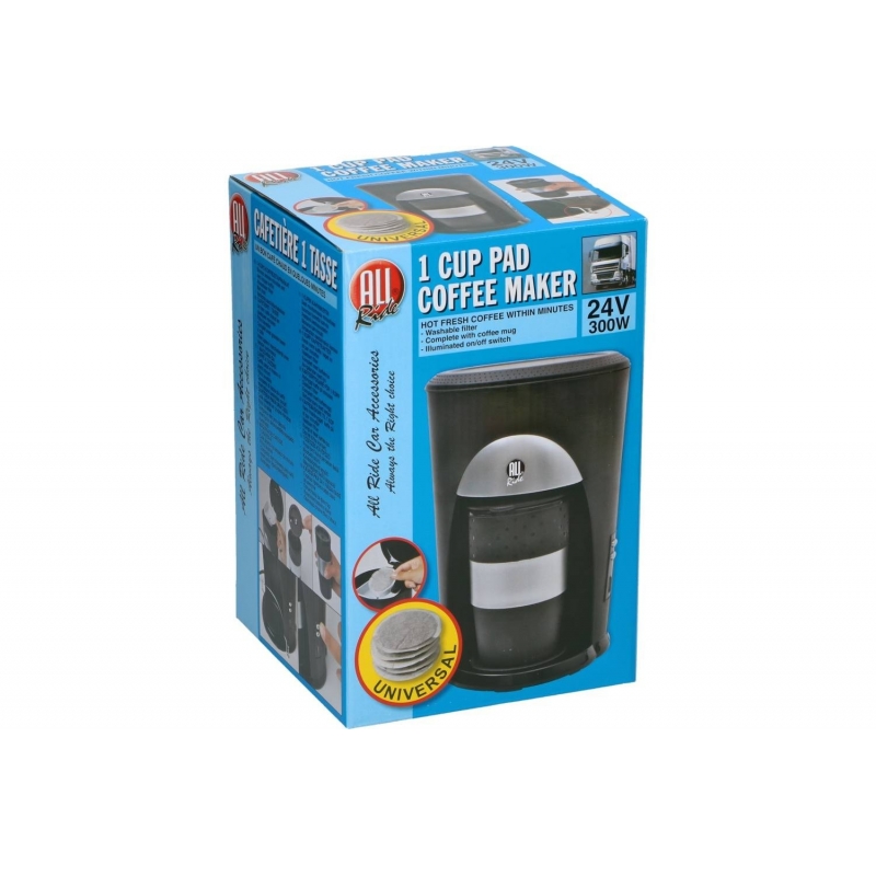 CAFETIERE EXPRESSO 12 OU 24V, compatible dosette Senseo