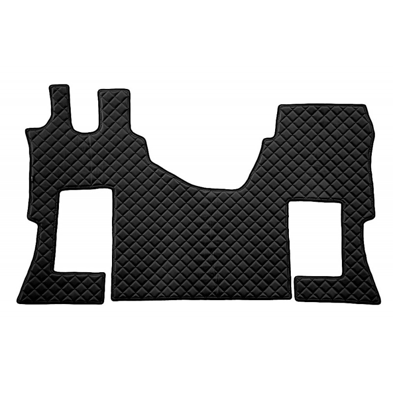 ENSEMBLE 3 PIÈCES TAPIS ET COUVRE MOTEUR CAMION MERCEDES MP4/MP5 - Tapis Simili Cuir