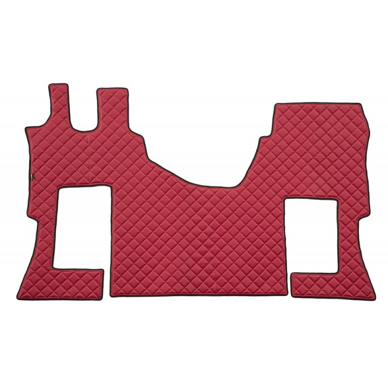 ENSEMBLE 3 PIÈCES TAPIS ET COUVRE MOTEUR CAMION MERCEDES MP4/MP5 - Tapis Simili Cuir