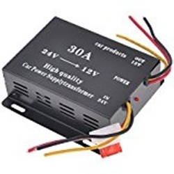 REDUCTEUR DE TENSION 24V-12V 30 AMP - Accessoires électriques