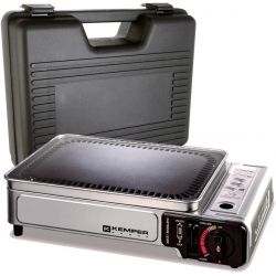 PLANCHA GAZ 2300W + VALISE DE RANGEMENT - Divers