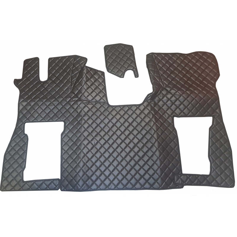 ENSEMBLE 3 PIÈCES TAPIS ET COUVRE MOTEUR CAMION SCANIA après 2017 SIMILI CUIR - Tapis camions ENSEMBLE 3 PIÈCES TAPIS ET COUVRE MOTEUR CAMION SCANIA après 2017 SIMILI CUIR - Tapis camions